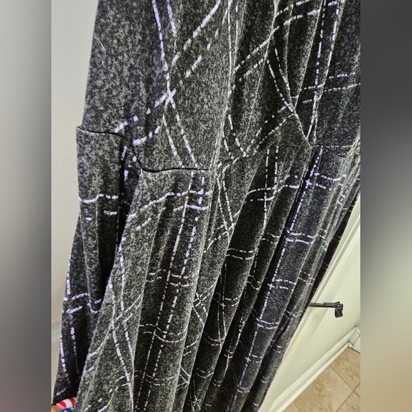 Torrid Super Soft Knit Plaid Skater Dress Size 3 - Picture 4 of 6